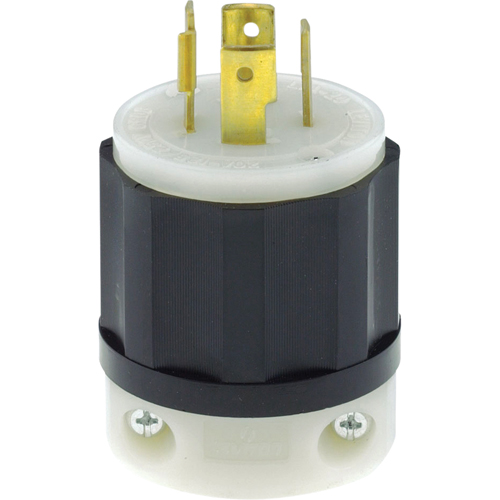 Dispositif verrouillable de qualit&eacute; industrielle, Nylon, 20 A, 125 V/250 V, L14-20P Nassau Supply