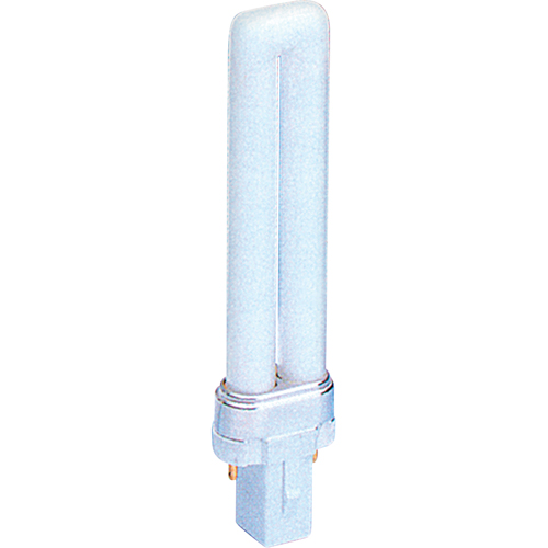 Tubes fluorescents compacts - Universel, 9 W, S (T4), 4000 K Nassau Supply
