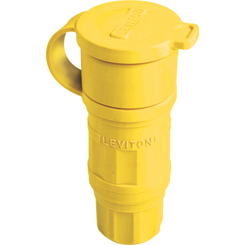 Commercial Grade Straight Blade Connector, 5-15R, Nylon Nassau Supply