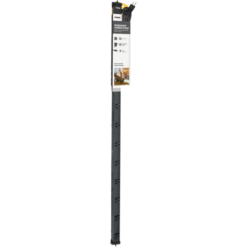 Bloc multiprise 4', 12 Prise(s), 6', 125 V Nassau Supply