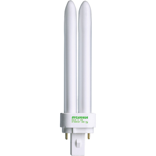Tubes fluorescents compacts - Universel, 26 W, T4X2, 2700 K Nassau Supply