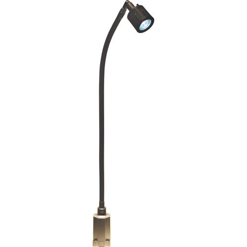 LS Series High-Output Flexible Light, 5 W, LED, 27" Neck, Black Nassau Supply