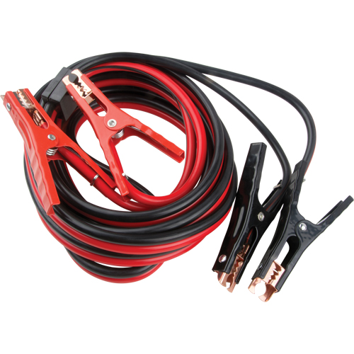 Booster Cables, 4 AWG, 400 Amps, 20' Cable Nassau Supply