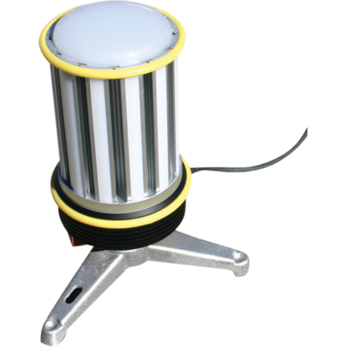 Beacon 360° Wide Area Light With Floor Stand, LED, 120 W, 13000 Lumens, Aluminum Housing Nassau Supply