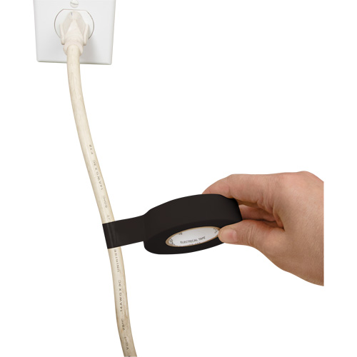 Ruban isolant, 19 mm (3/4") x 18 m (60'), Noir, 7 mils Nassau Supply