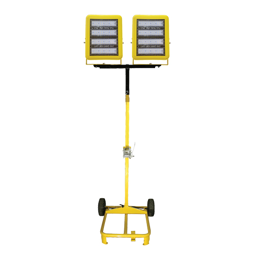 Dual-Head Cart with Winch, LED, 400 W, 60000 Lumens, Aluminum Housing Nassau Supply