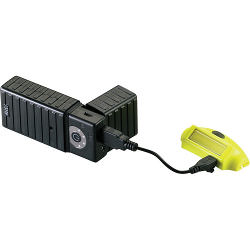Lampe frontale USB Bandit, DEL, 180 lumens, 2 hres de fonctionnement, piles Rechargeable Nassau Supply