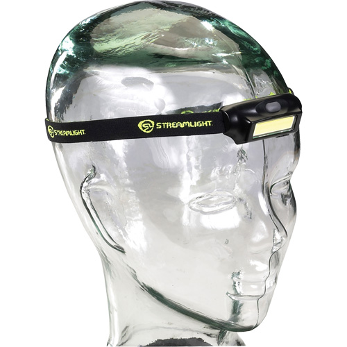 Lampe frontale USB Bandit, DEL, 180 lumens, 2 hres de fonctionnement, piles Rechargeable Nassau Supply