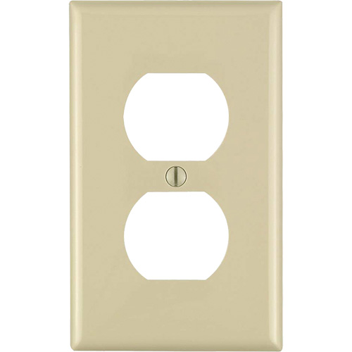 Plaque murale pour prise double Nassau Supply