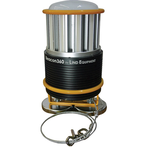 Beacon360 GO Portable Work Light with Magnet Mount, LED, 45 W, 6000 Lumens, Aluminum Housing Nassau Supply