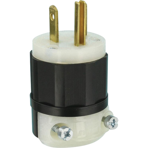 Prise de rallonge de qualit&eacute; hospitali&egrave;re, Nylon, 20 A, 125 V Nassau Supply