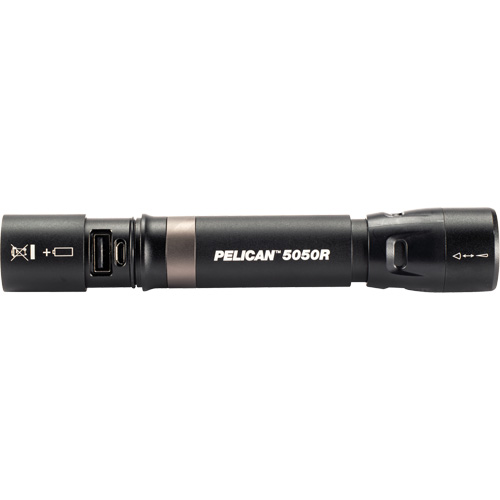 5050R Flashlight, LED, 393 Lumens, Rechargeable Batteries Nassau Supply