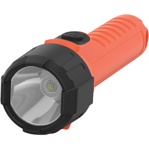 Intrinsically Safe&reg; Handheld Flashlight, LED, 150 Lumens, D Batteries Nassau Supply