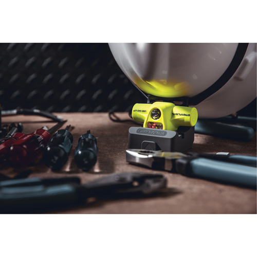 Lampe frontale &agrave; s&eacute;curit&eacute; intrins&egrave;que HAZ-LO USB, DEL, 250 lumens, 7 hres de fonctionnement, piles Rechargeable Nassau Supply