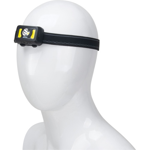 Lampe frontale, DEL, 350 lumens, 2 hres de fonctionnement, piles Rechargeable Nassau Supply
