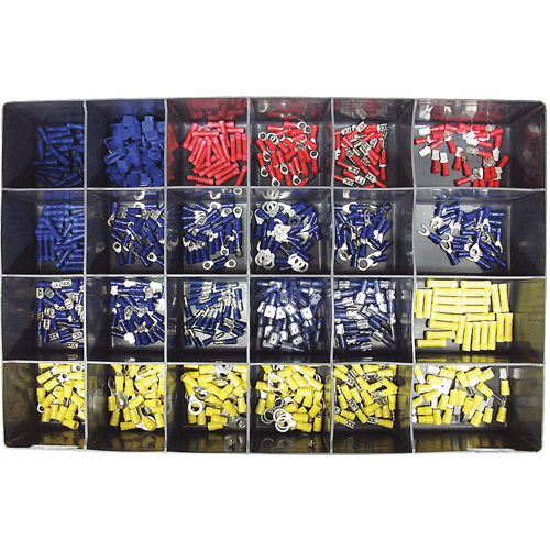 600-Piece Vinyl Insulated Terminals Kit Nassau Supply
