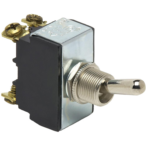 DPST Standard Heavy-Duty 4-Terminal Toggle Switch Nassau Supply
