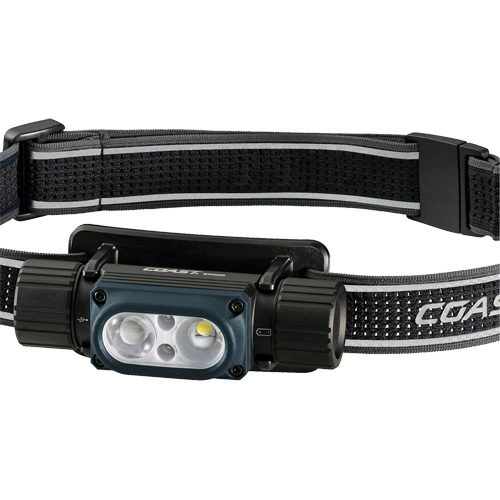 WPH30R Waterproof Ultra Bright Dual Power Headlamp, LED, 1000 Lumens, Rechargeable Batteries Nassau Supply