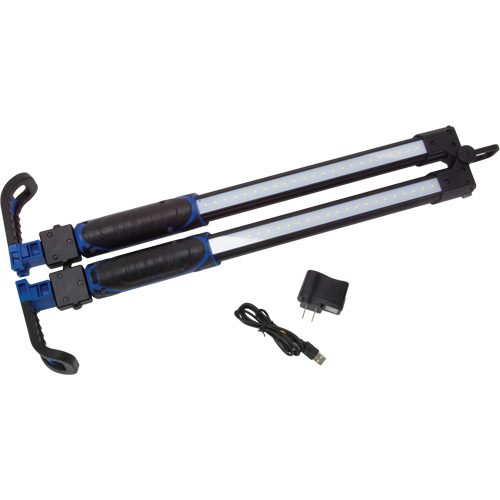 Baladeuse sous-capot pliante, Crochet, Rechargeable, 1400 lumens Nassau Supply