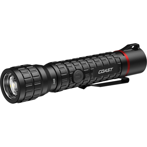 G40R Waterproof Flashlight with Twist Focus, LED, 650 Lumens, Rechargeable Batteries Nassau Supply