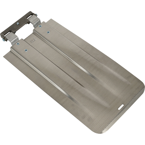 Rallonge pliantes de plaque frontale 24" pour diable en aluminium Nassau Supply