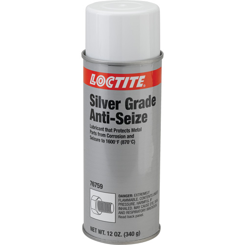 Silver Grade Anti-Seize, Aerosol Can, 1600°F (871°C) Max. Temp. Nassau Supply