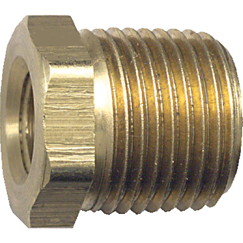 R&eacute;duction m&acirc;le-femelle pour tuyau, 3/8" x 1/4", NPT x FPT, Laiton Nassau Supply