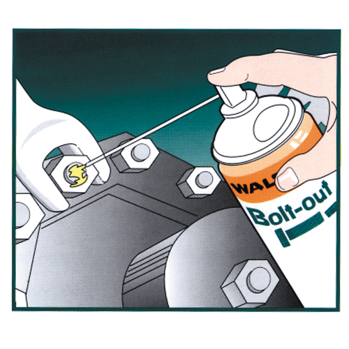 Bolt-Out Penetrating Lubricant, Aerosol Can Nassau Supply