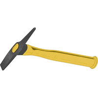 Plastic Handle Chipping Hammers, 11-7/8", 20 oz. Head, Steel 380-1865 | Nassau Supply