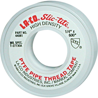 Ruban &agrave; filetage en PTFE Slic-Tite, 300" lo x 3/4" la, Blanc Nassau Supply