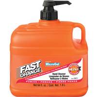 Hand Cleaner, Pumice, 1.89 L, Pump Bottle, Orange AB351 | Nassau Supply