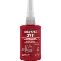 Threadlocker 271 , Red, High, 50 ml, Bottle Nassau Supply