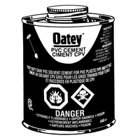 PVC Heavy-Duty Cement, 946 ml, Brush-Top Can, Grey AB424 | Nassau Supply