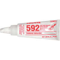 Thread Sealant 592 PST Slow Cure, Tube, 250 ml, -53.88° C - 204° C/-65° F - 400° F Nassau Supply