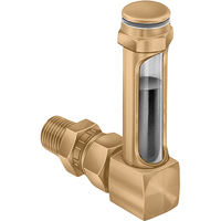 Indicateurs de niveau &agrave; liquide en laiton - Raccords universels, Filet&eacute;, 8-11/16" lo, 225°F (107,22° C) Nassau Supply