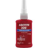Threadlocker 220 , Blue, Medium, 50 ml, Bottle Nassau Supply