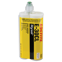 E-30CL Glass Bonder Structural Adhesive, 200 ml, Dual Cartridge, Two-Part, Ultra Clear Nassau Supply