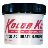 P&acirc;te de jaugeage d'essence Kolor Kut , Cruche Nassau Supply