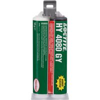 HY 4080 GY™ Structural Repair Hybrid Adhesive, Two-Part, Dual Cartridge, 50 g, Grey AF365 | Nassau Supply