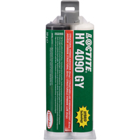 HY 4090 GY™ Structural Repair Hybrid Adhesive, Two-Part, Dual Cartridge, 50 g, Grey AF369 | Nassau Supply