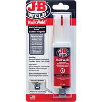 KwikWeld Adhesive, 25 ml, Syringe, Two-Part, Grey AG589 | Nassau Supply