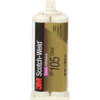 Scotch-Weld Adhesive, 1.7 fl. oz., Cartridge, Two-Part, Translucent Nassau Supply