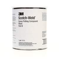 Scotch-Weld Potting Compound, 1 gal., Pail, Two-Part, Black Nassau Supply