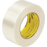 Ruban renforc&eacute; de filaments Scotch, &eacute;paisseur 6 mils, 12 mm (1/2") x 55 m (180')  Nassau Supply
