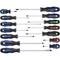 JTSD-14S Ergonomic Screwdriver Set, 14 Pcs. Nassau Supply