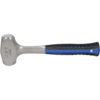 JSCH-25 Super Heavy-Duty Club Hammer, 2.5 lbs., 10-3/4" L, Solid Steel Handle Nassau Supply