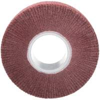 Brosse &agrave; lamelle de finition Scotch-Brite, Oxyde d'aluminium, Grain Fin, 8" x 2" x 3" Nassau Supply