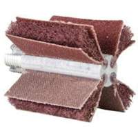 Interleaf Flap B-405 Bore Polisher, Aluminum Oxide, 80 Grit, 1-3/4" x 1-1/2" Nassau Supply