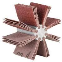 Plain Flap B-830 Bore Polisher, Aluminum Oxide, 60 Grit, 6-3/4" x 1-1/2" Nassau Supply