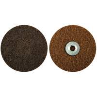 Disque de pr&eacute;paration de surface verrouillable &agrave; remplacement rapide, 5" dia., Grain Cors&eacute;, Oxyde d'aluminium Nassau Supply